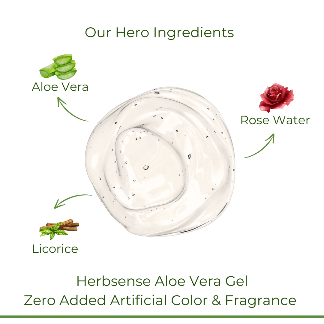 Pure Aloe Vera Gel -Moisturizing & Hydrating Gel for All Skin & Hair types