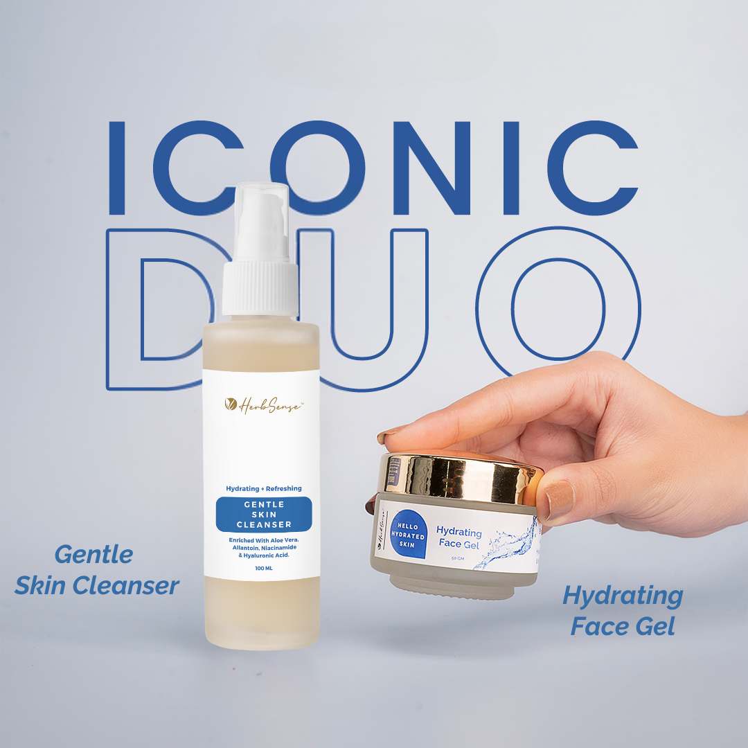 Hydrating Face Gel with Rose Water, Vetiver, Aloe Vera & Hyaluronic Acid | Water gel | Daily Moisturizer For Refreshed Plump Glowing skin | 50g
