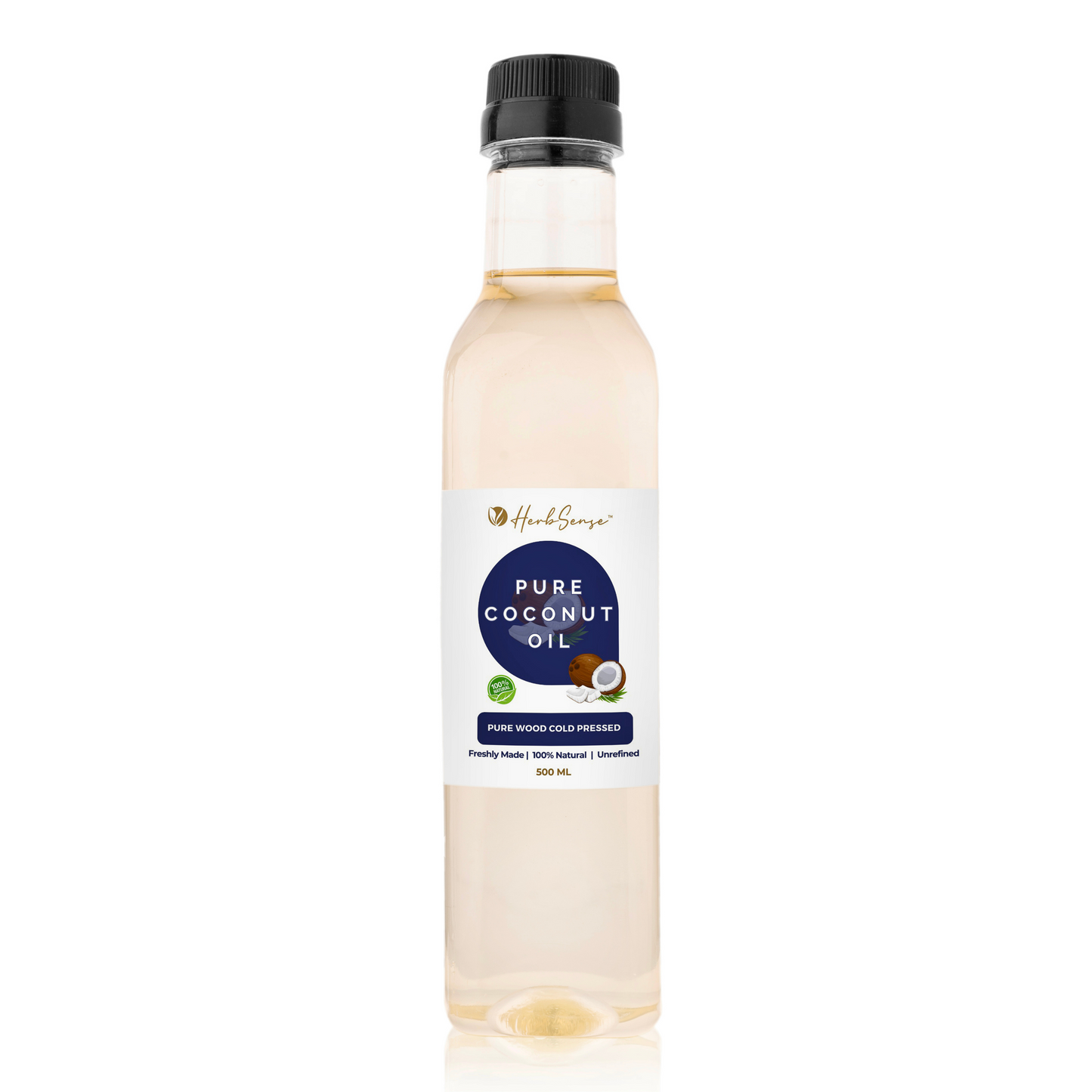 Wood Pressed Coconut Oil- 100% Natural Cloth Filtered | For Skin, Hair, Cooking as well as a dietary supplement