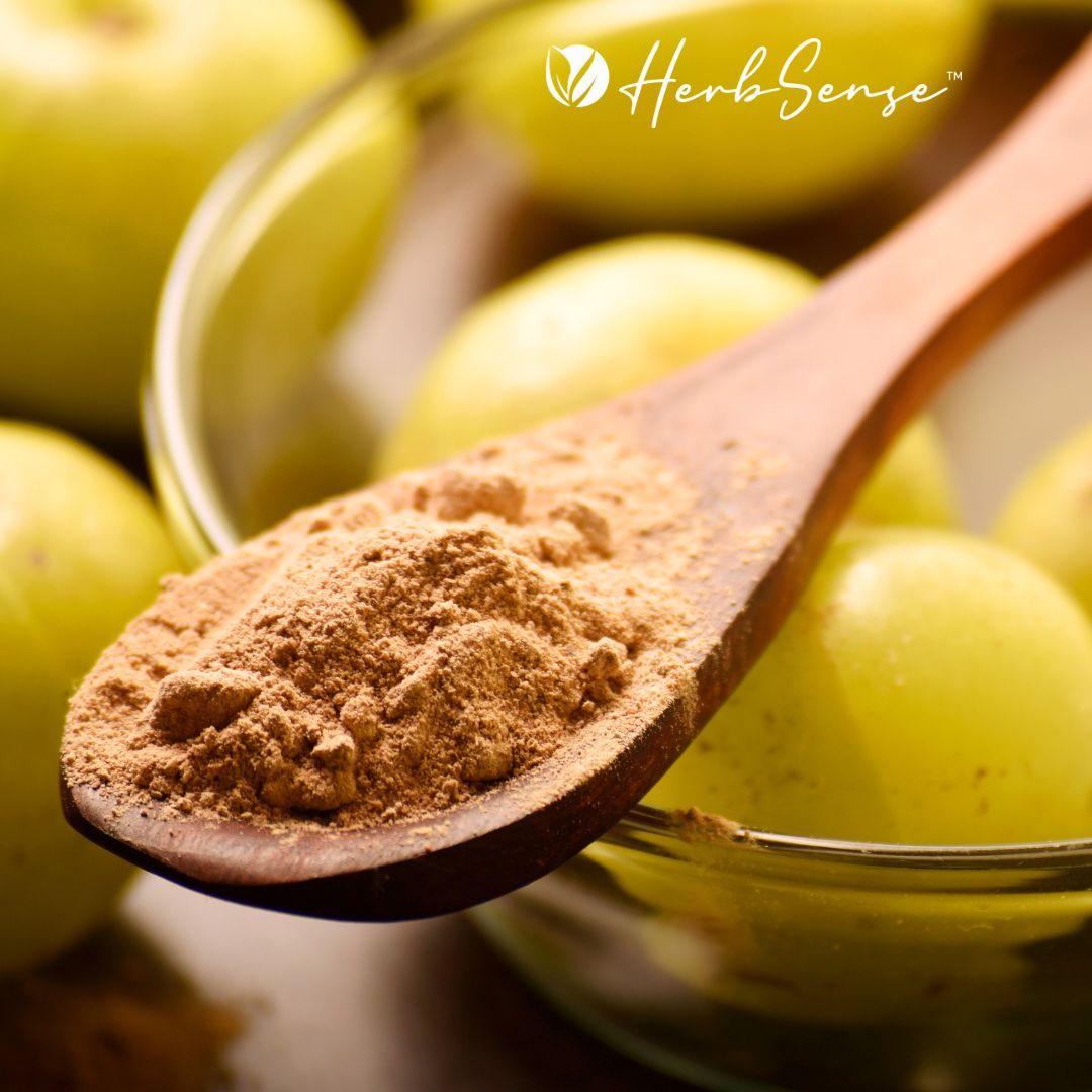 Amla Powder ( Amla Churna) -Indian Superfood For Skin, Hair & Diet | 100% Pure & Natural | 150 GM - Herbsense