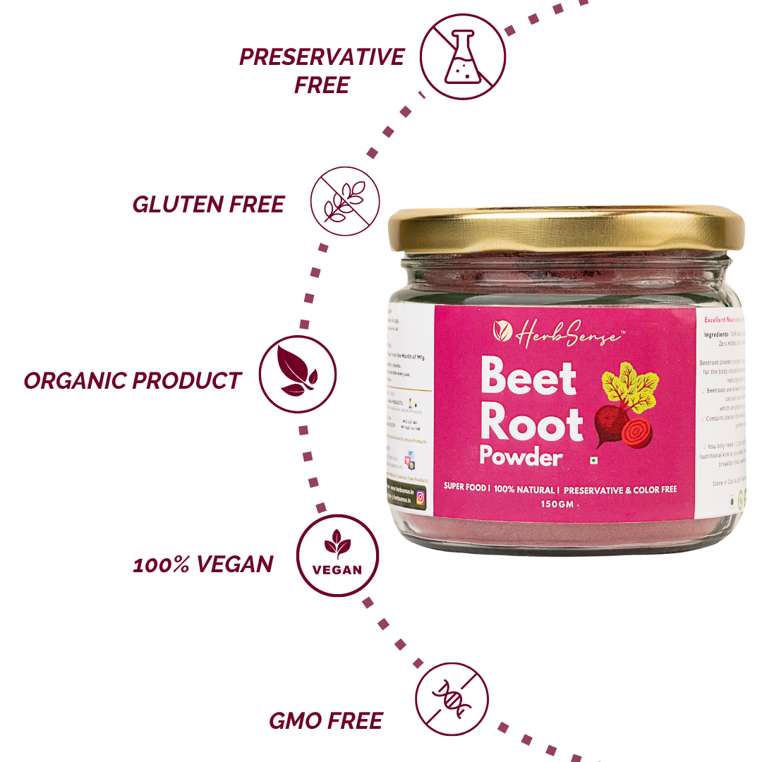 Beetroot Powder- 150gm| Superfood | 100% Natural | No Added Preservatives