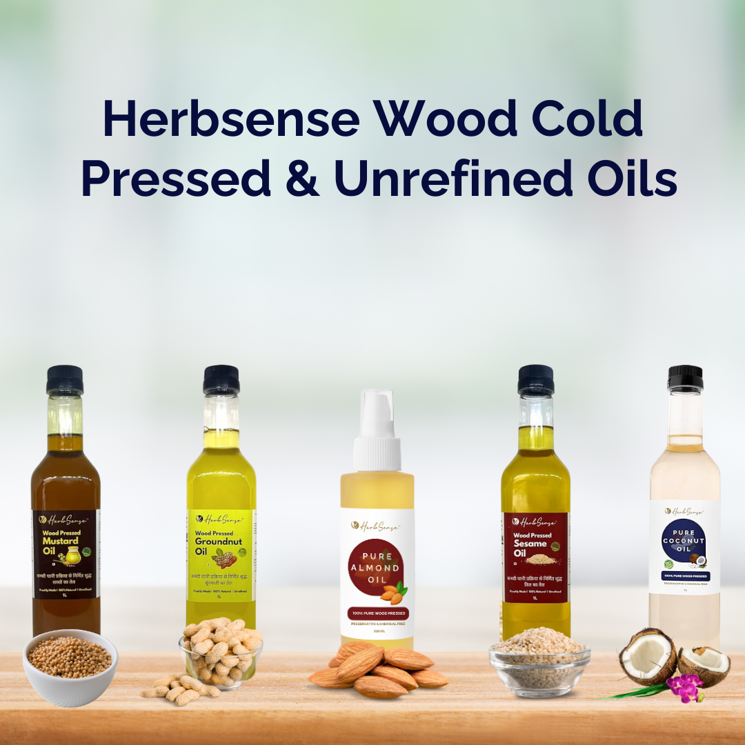 Wood Pressed Groundnut Oil- 2L ( 1L Pack of 2) Unfiltered, UnRefined , No Added Preservatives | 100% Pure