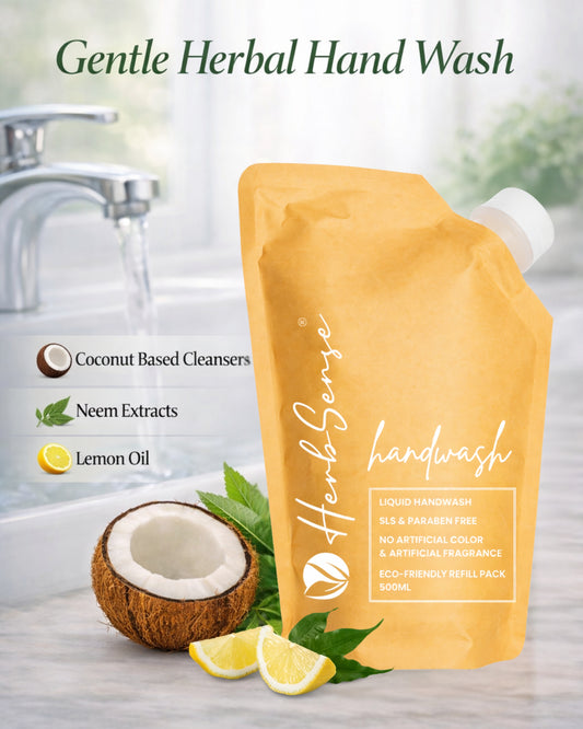 Natural Handwash-Sulphate & Paraben Free, No Color & Artificial Fragrance