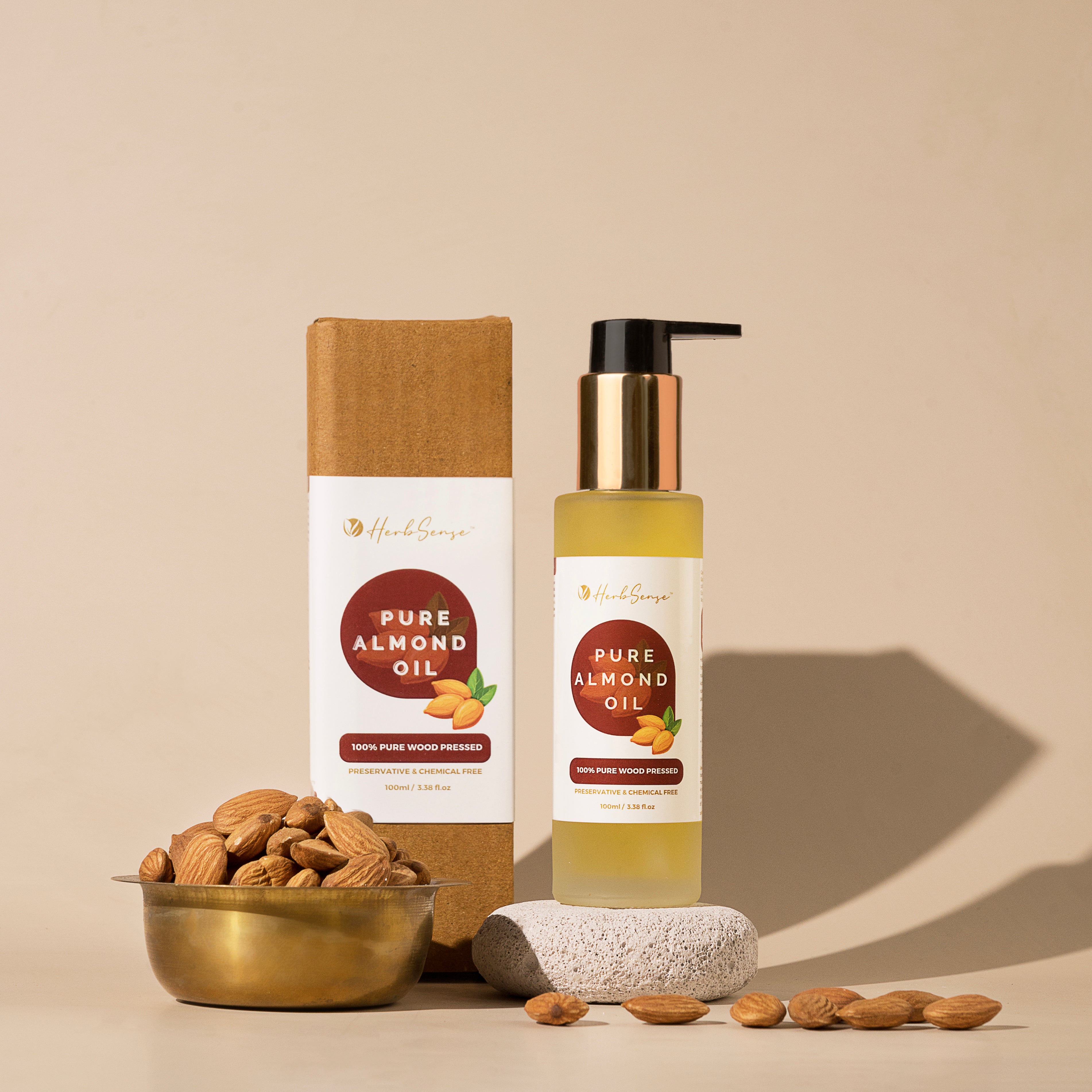 Buy Mystiq Living Originals - Sweet Almond Oil | Badam Rogan Oil | Almond  Hair Oil | Almond Oil for Face and Skin | Badam Oil | Cold Pressed, Pure  and Natural -
